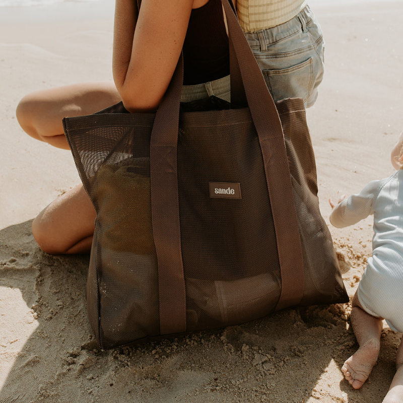 PRE-ORDER Beach Hauler™ - Mini Beach Bag – Espresso