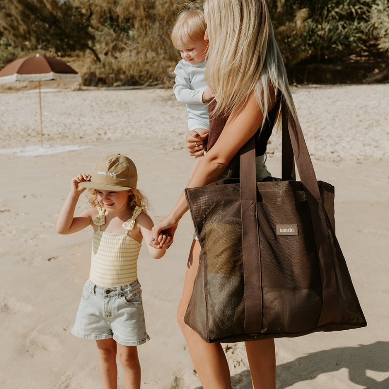 PRE-ORDER Beach Hauler™ - Mini Beach Bag – Espresso