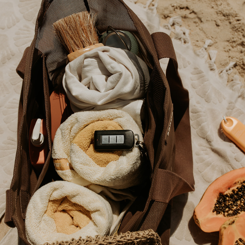 PRE-ORDER Beach Hauler™ - Mini Beach Bag – Espresso
