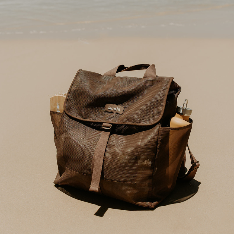 Beach Hauler™ Mesh Backpack - Espresso
