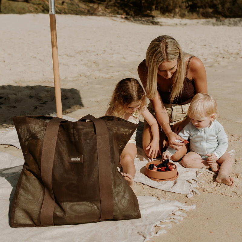 Beach Hauler™ - Mini Beach Bag – Espresso